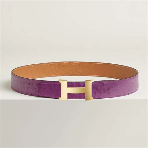 Constance belt buckle & Reversible leather strap 38 mm